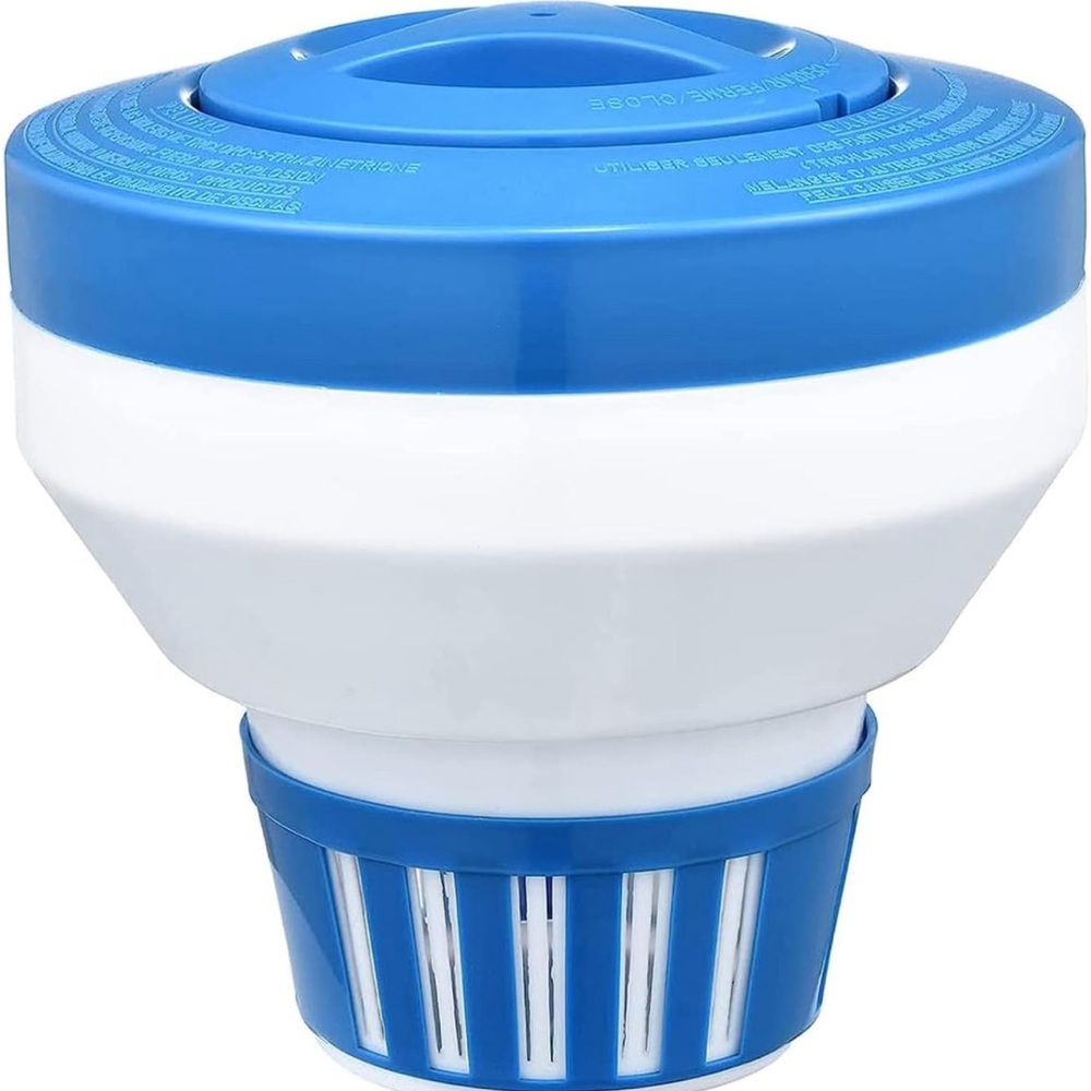 Floating Chlorine Dispenser, Pool Spa Chlorine/Bromine Floater.  EUC